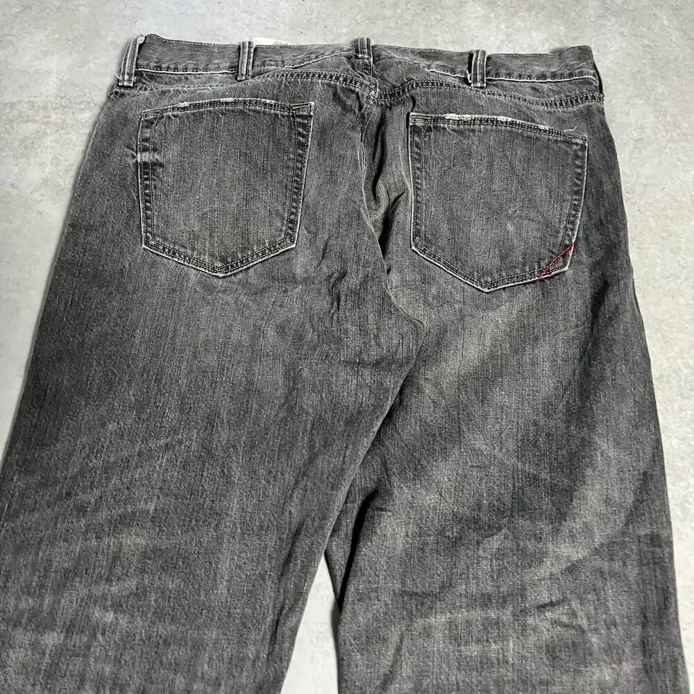 Banana Republic Relaxed Vintage Straight Mens Size 38x32 Jeans Loose Grey Denim
